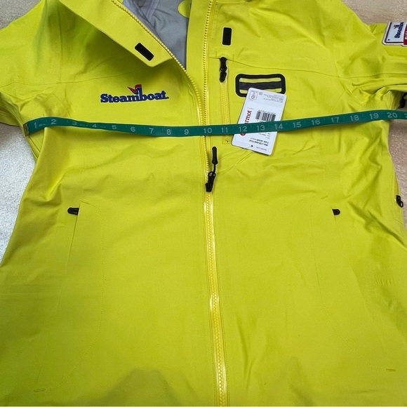 Marmot Women's Steamboat Ambassador First Tram Ski/Snow Jacket (L) Yellow - Picture 12 of 13